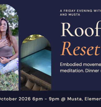 Roof top Reset - Embodied Movement and Dinner